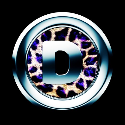 icon letter D